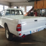 Restauration de véhicule tout-terrain : photo des travaux sur un Pick-up Mitsubishi L200 année 2000 - Garage 4x4 90